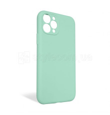 Чохол Full Silicone Case для Apple iPhone 11 Pro new blue (67) закрита камера (без логотипу)