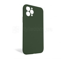 Чохол Full Silicone Case для Apple iPhone 11 Pro atrovirens green (54) закрита камера (без логотипу)
