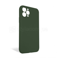 Чохол Full Silicone Case для Apple iPhone 11 Pro atrovirens green (54) закрита камера (без логотипу)