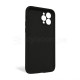 Чохол Full Silicone Case для Apple iPhone 11 Pro black (18) закрита камера (без логотипу) TPS-2710000254102