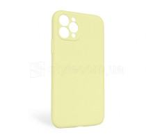 Чохол Full Silicone Case для Apple iPhone 11 Pro Max mellow yellow (51) закрита камера (без логотипу) TPS-2710000254621