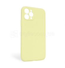 Чохол Full Silicone Case для Apple iPhone 11 Pro Max mellow yellow (51) закрита камера (без логотипу)