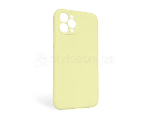 Чохол Full Silicone Case для Apple iPhone 11 Pro Max mellow yellow (51) закрита камера (без логотипу)