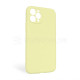 Чохол Full Silicone Case для Apple iPhone 11 Pro Max mellow yellow (51) закрита камера (без логотипу)