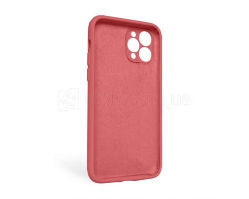 Чохол Full Silicone Case для Apple iPhone 11 Pro Max camellia (25) закрита камера (без логотипу) TPS-2710000254492