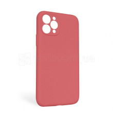 Чохол Full Silicone Case для Apple iPhone 11 Pro Max camellia (25) закрита камера (без логотипу)