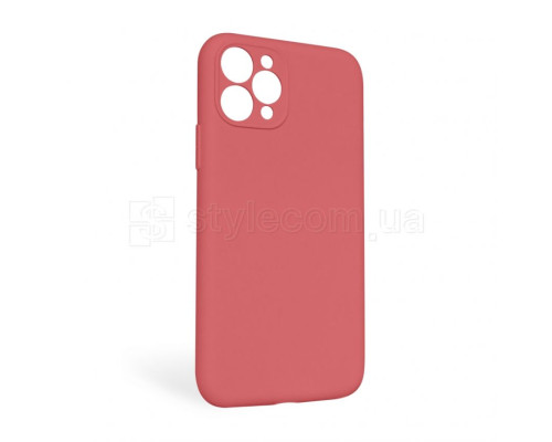 Чохол Full Silicone Case для Apple iPhone 11 Pro Max camellia (25) закрита камера (без логотипу) TPS-2710000254492