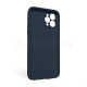 Чохол Full Silicone Case для Apple iPhone 11 Pro Max cosmos blue (46) закрита камера (без логотипу) TPS-2710000254515