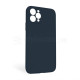 Чохол Full Silicone Case для Apple iPhone 11 Pro Max cosmos blue (46) закрита камера (без логотипу) TPS-2710000254515