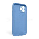 Чохол Full Silicone Case для Apple iPhone 11 Pro Max cornflower (53) закрита камера (без логотипу) TPS-2710000254508