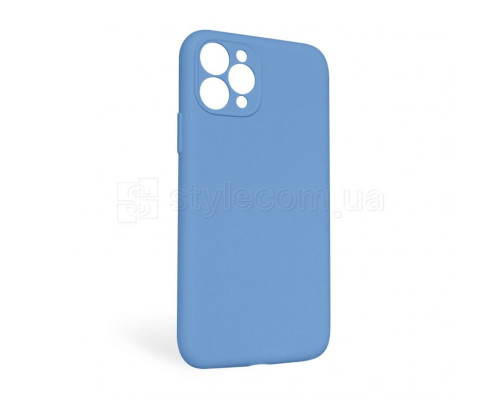 Чохол Full Silicone Case для Apple iPhone 11 Pro Max cornflower (53) закрита камера (без логотипу) TPS-2710000254508