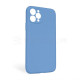 Чохол Full Silicone Case для Apple iPhone 11 Pro Max cornflower (53) закрита камера (без логотипу) TPS-2710000254508