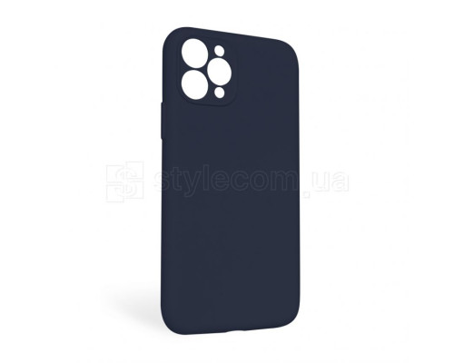 Чохол Full Silicone Case для Apple iPhone 11 Pro Max dark blue (08) закрита камера (без логотипу) TPS-2710000254522