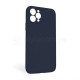 Чохол Full Silicone Case для Apple iPhone 11 Pro Max dark blue (08) закрита камера (без логотипу) TPS-2710000254522