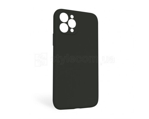 Чохол Full Silicone Case для Apple iPhone 11 Pro Max dark olive (35) закрита камера (без логотипу) TPS-2710000254546