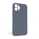 Чохол Full Silicone Case для Apple iPhone 11 Pro Max lavender grey (28) закрита камера (без логотипу) TPS-2710000254584