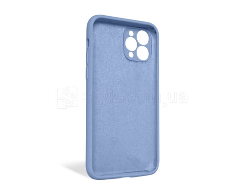 Чохол Full Silicone Case для Apple iPhone 11 Pro light blue (05) закрита камера (без логотипу)