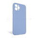 Чохол Full Silicone Case для Apple iPhone 11 Pro light blue (05) закрита камера (без логотипу)