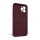 Чохол Full Silicone Case для Apple iPhone 11 Pro plum (57) закрита камера (без логотипу) TPS-2710000254249