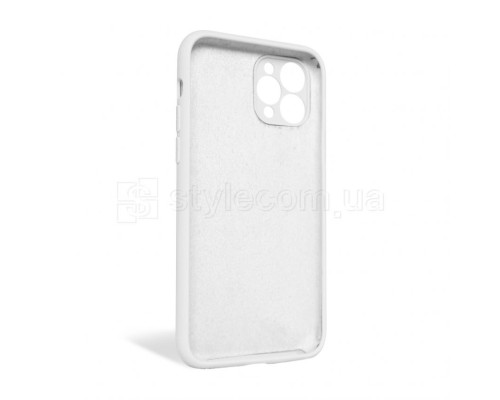 Чохол Full Silicone Case для Apple iPhone 11 Pro white (09) закрита камера (без логотипу) TPS-2710000254300