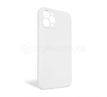 Чохол Full Silicone Case для Apple iPhone 11 Pro white (09) закрита камера (без логотипу) TPS-2710000254300