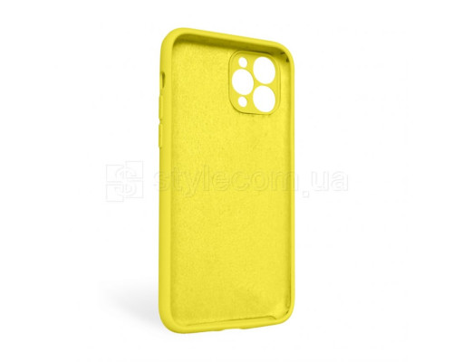 Чохол Full Silicone Case для Apple iPhone 11 Pro Max canary yellow (50) закрита камера (без логотипу) TPS-2710000254317