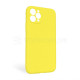 Чохол Full Silicone Case для Apple iPhone 11 Pro Max canary yellow (50) закрита камера (без логотипу) TPS-2710000254317