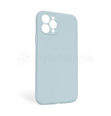 Чохол Full Silicone Case для Apple iPhone 11 Pro Max sky blue (58) закрита камера (без логотипу)