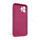 Чохол Full Silicone Case для Apple iPhone 11 Pro Max pomegranate (59) закрита камера (без логотипу) TPS-2710000254331