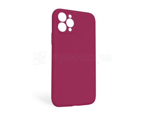 Чохол Full Silicone Case для Apple iPhone 11 Pro Max pomegranate (59) закрита камера (без логотипу) TPS-2710000254331