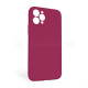 Чохол Full Silicone Case для Apple iPhone 11 Pro Max pomegranate (59) закрита камера (без логотипу) TPS-2710000254331