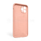 Чохол Full Silicone Case для Apple iPhone 11 Pro Max grapefruit (61) закрита камера (без логотипу)