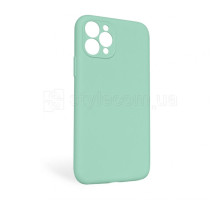 Чохол Full Silicone Case для Apple iPhone 11 Pro Max new blue (67) закрита камера (без логотипу) TPS-2710000254416