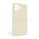 Чохол Full Silicone Case для Apple iPhone 11 Pro Max antique white (10) закрита камера (без логотипу) TPS-2710000254430