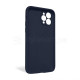 Чохол Full Silicone Case для Apple iPhone 11 Pro dark blue (08) закрита камера (без логотипу) TPS-2710000254140