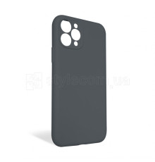 Чохол Full Silicone Case для Apple iPhone 11 Pro dark grey (15) закрита камера (без логотипу) TPS-2710000254157