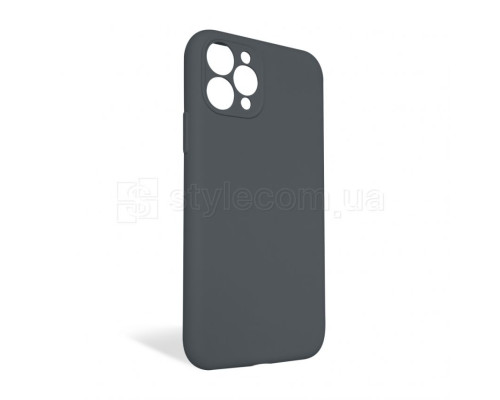 Чохол Full Silicone Case для Apple iPhone 11 Pro dark grey (15) закрита камера (без логотипу) TPS-2710000254157