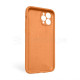 Чохол Full Silicone Case для Apple iPhone 11 Pro Max papaya (49) закрита камера (без логотипу) TPS-2710000254652