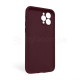 Чохол Full Silicone Case для Apple iPhone 11 Pro Max plum (57) закрита камера (без логотипу) TPS-2710000254676