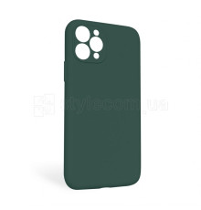 Чохол Full Silicone Case для Apple iPhone 11 Pro Max pine green (55) закрита камера (без логотипу)