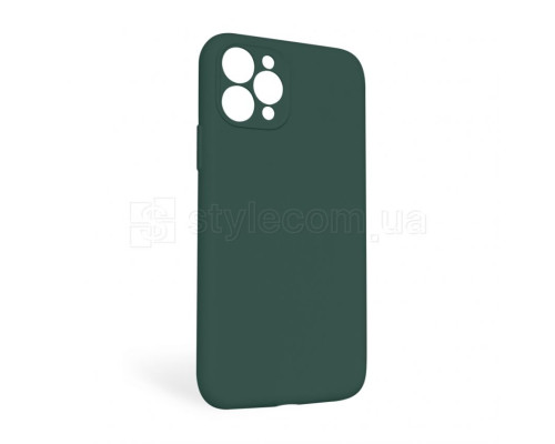 Чохол Full Silicone Case для Apple iPhone 11 Pro Max pine green (55) закрита камера (без логотипу) TPS-2710000254669