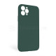 Чохол Full Silicone Case для Apple iPhone 11 Pro Max pine green (55) закрита камера (без логотипу) TPS-2710000254669