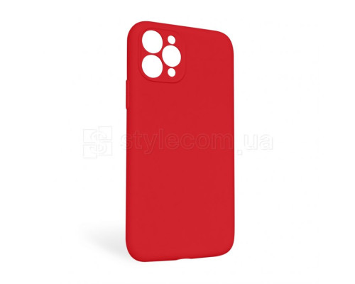 Чохол Full Silicone Case для Apple iPhone 11 Pro Max red (14) закрита камера (без логотипу) TPS-2710000254690