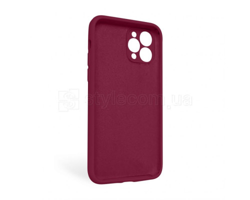 Чохол Full Silicone Case для Apple iPhone 11 Pro Max rose red (37) закрита камера (без логотипу) TPS-2710000254706