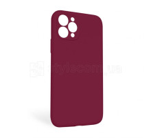 Чохол Full Silicone Case для Apple iPhone 11 Pro Max rose red (37) закрита камера (без логотипу) TPS-2710000254706