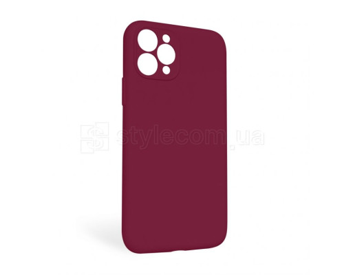 Чохол Full Silicone Case для Apple iPhone 11 Pro Max rose red (37) закрита камера (без логотипу) TPS-2710000254706