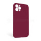 Чохол Full Silicone Case для Apple iPhone 11 Pro Max rose red (37) закрита камера (без логотипу) TPS-2710000254706