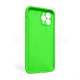 Чохол Full Silicone Case для Apple iPhone 11 Pro Max shiny green (40) закрита камера (без логотипу) TPS-2710000254737