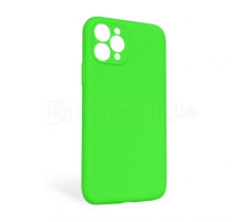 Чохол Full Silicone Case для Apple iPhone 11 Pro Max shiny green (40) закрита камера (без логотипу) TPS-2710000254737