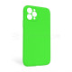 Чохол Full Silicone Case для Apple iPhone 11 Pro Max shiny green (40) закрита камера (без логотипу) TPS-2710000254737